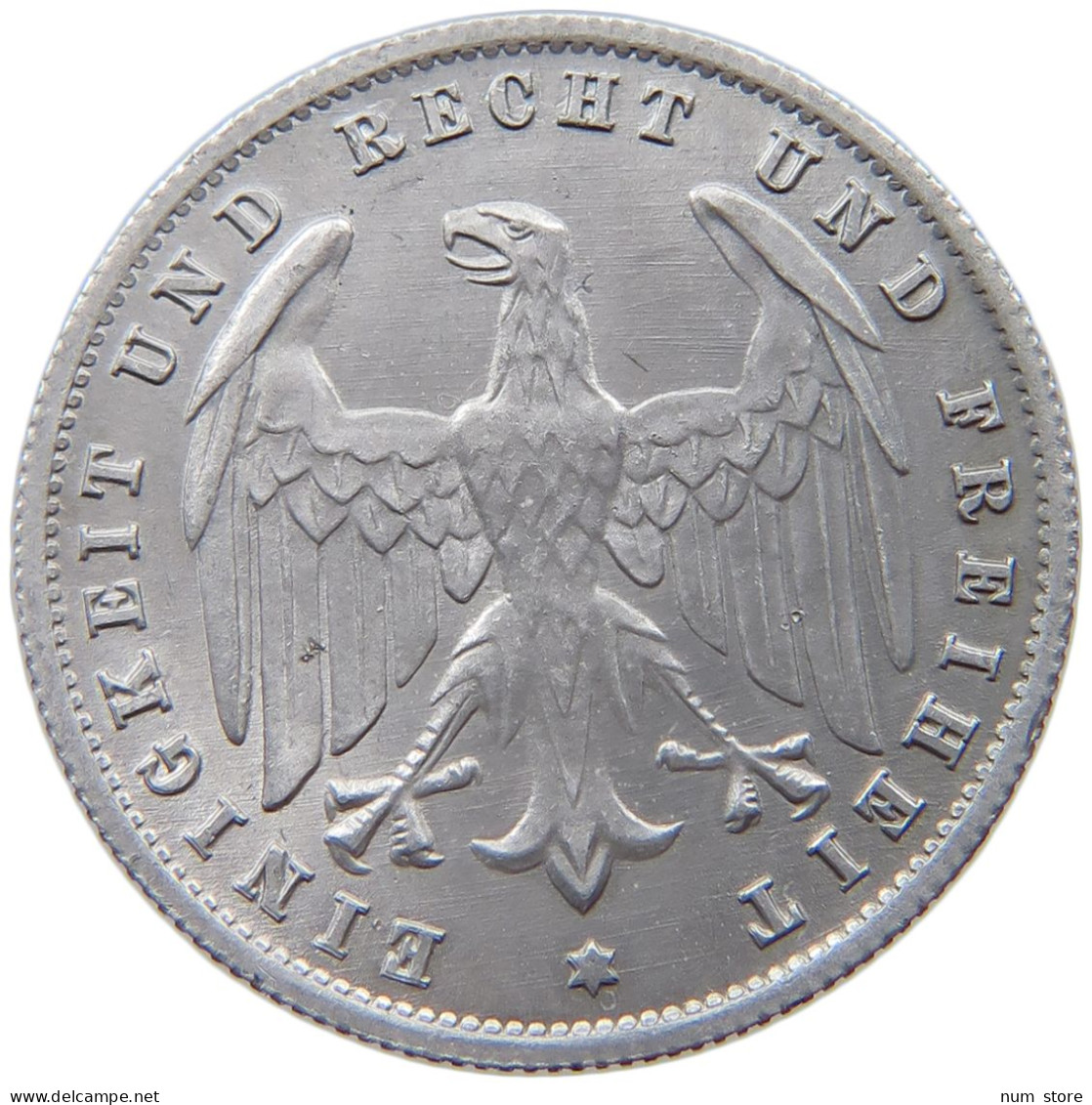 GERMANY WEIMAR 500 MARK 1923 A #a022 0125 - 200 & 500 Mark