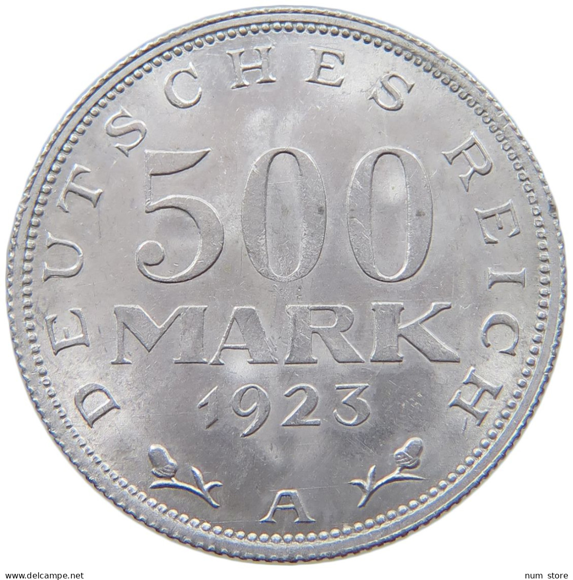 GERMANY WEIMAR 500 MARK 1923 A #a022 0117 - 200 & 500 Mark