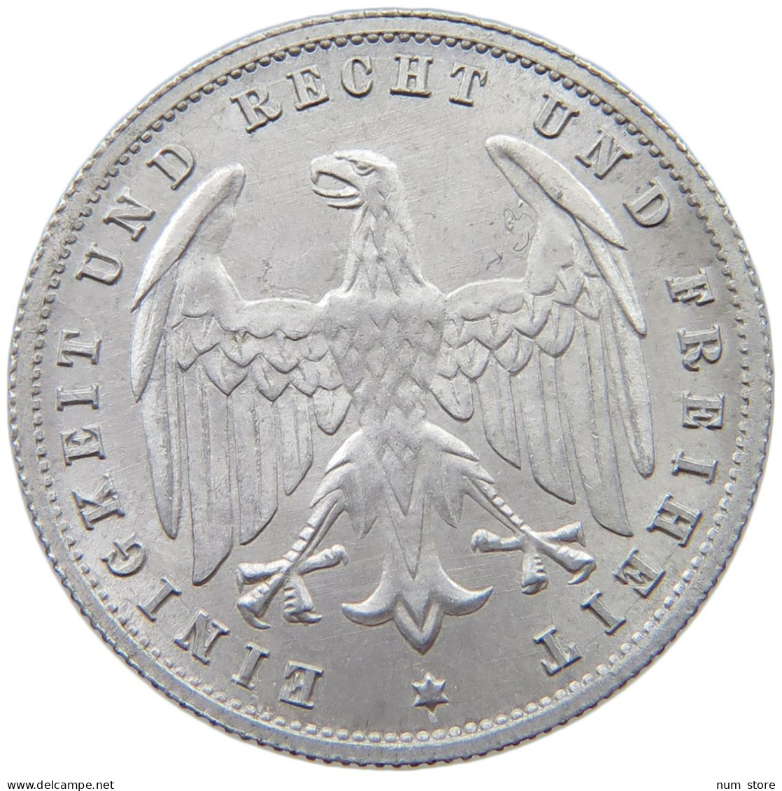 GERMANY WEIMAR 500 MARK 1923 A #a022 0121 - 200 & 500 Mark