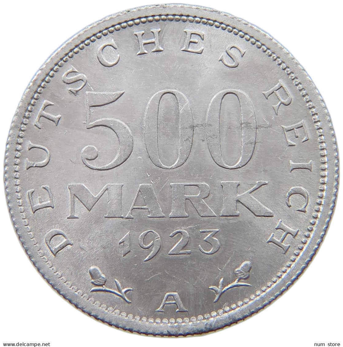 GERMANY WEIMAR 500 MARK 1923 A #a022 0115 - 200 & 500 Mark