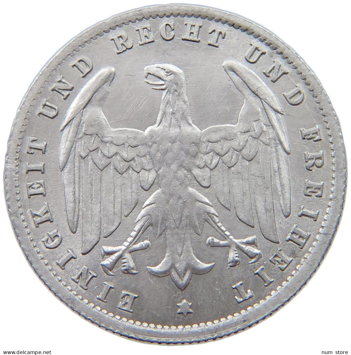 GERMANY WEIMAR 500 MARK 1923 A #a022 0115 - 200 & 500 Mark
