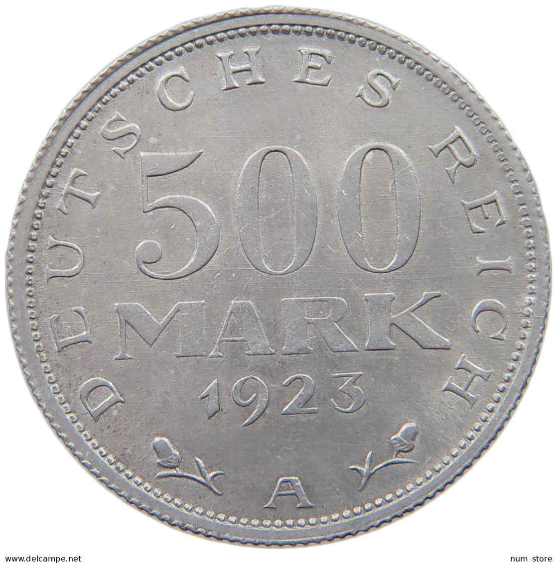 GERMANY WEIMAR 500 MARK 1923 A #a022 0113 - 200 & 500 Mark