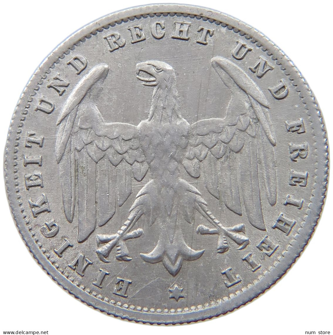 GERMANY WEIMAR 500 MARK 1923 A #a022 0113 - 200 & 500 Mark