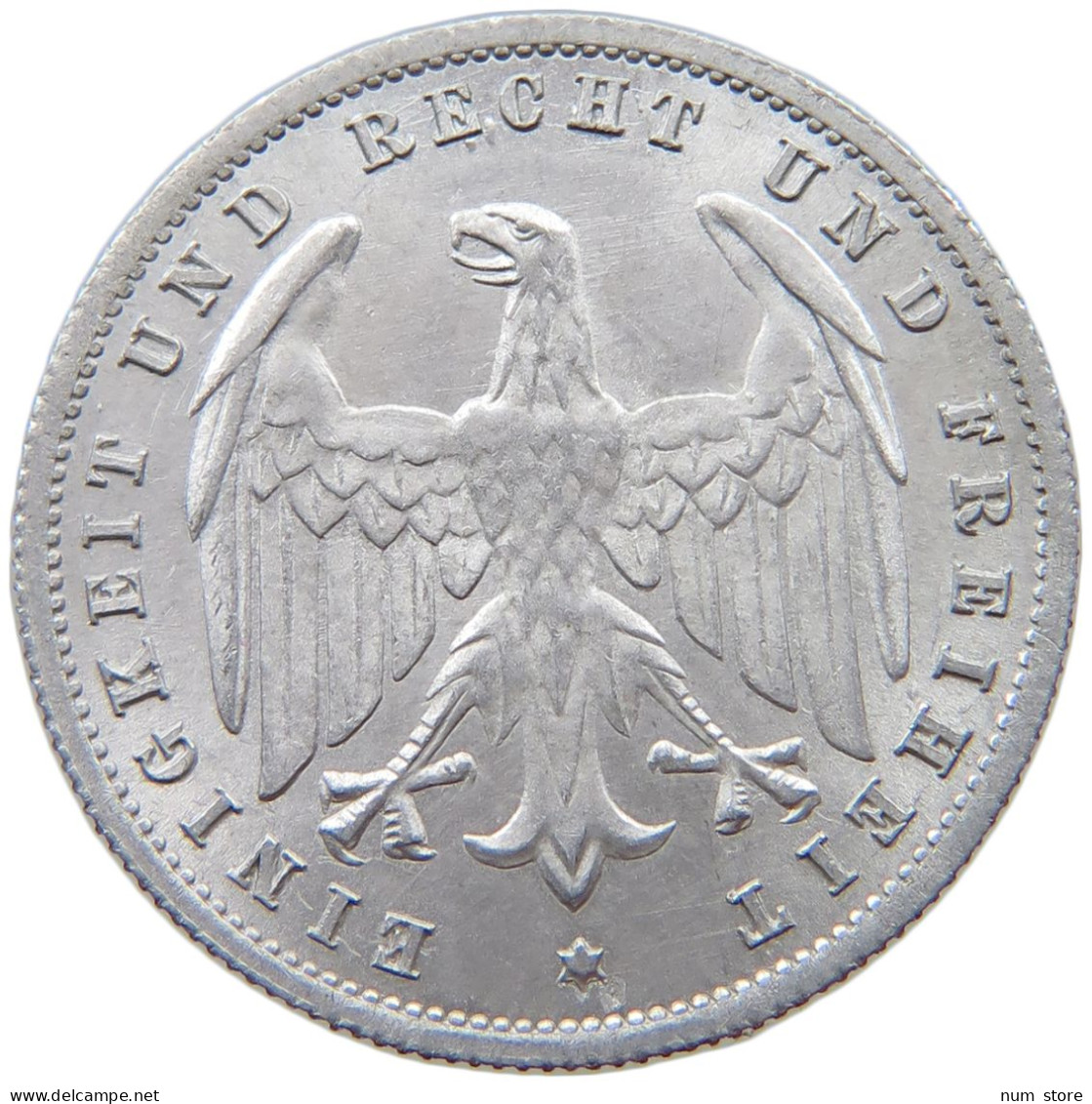 GERMANY WEIMAR 500 MARK 1923 A #a022 0119 - 200 & 500 Mark
