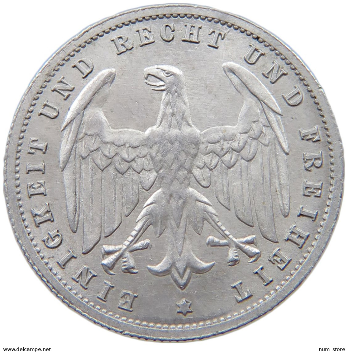 GERMANY WEIMAR 500 MARK 1923 A #a022 0111 - 200 & 500 Mark