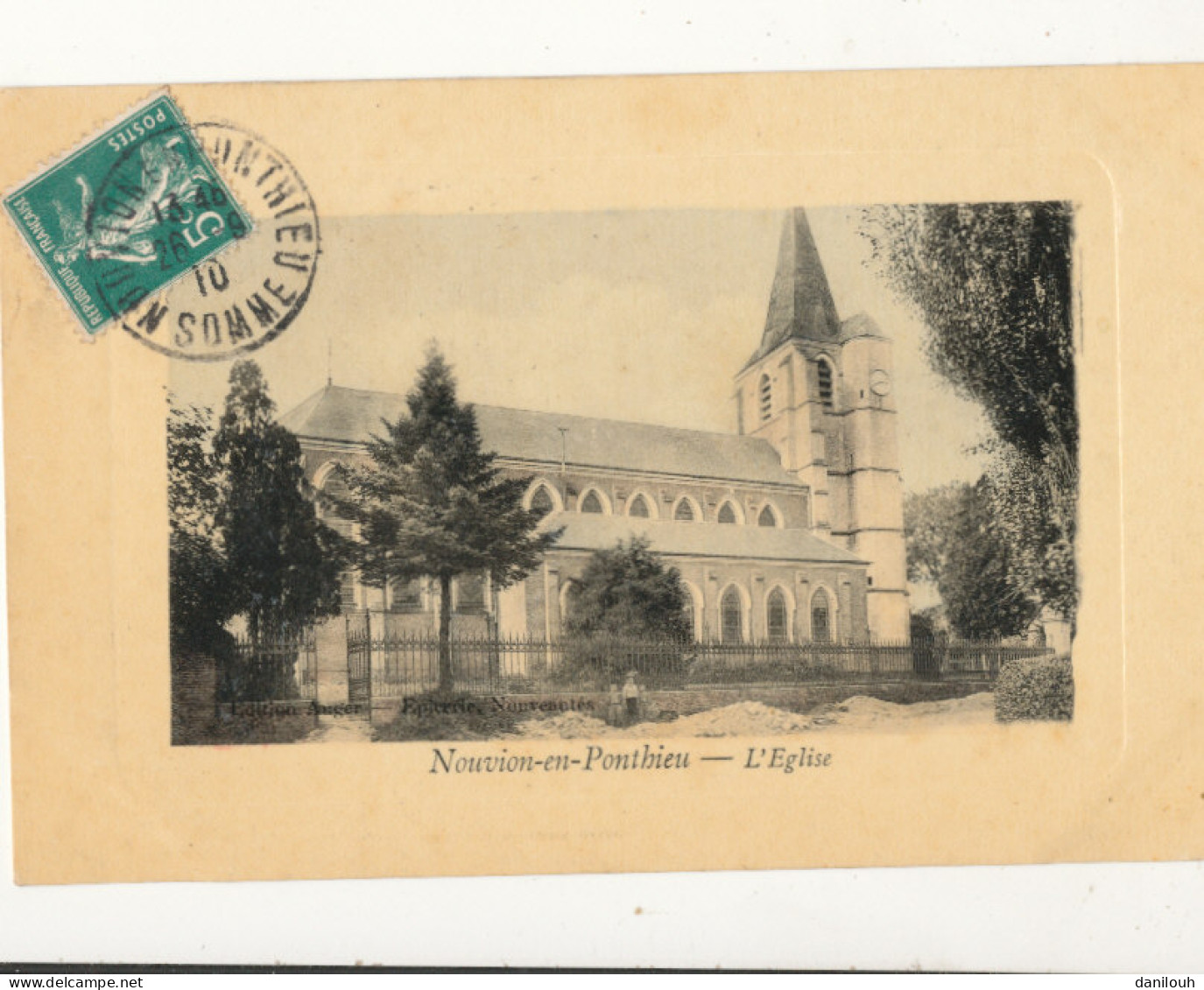 80 // NOUVION EN PONTHIEU   L Eglise - Nouvion