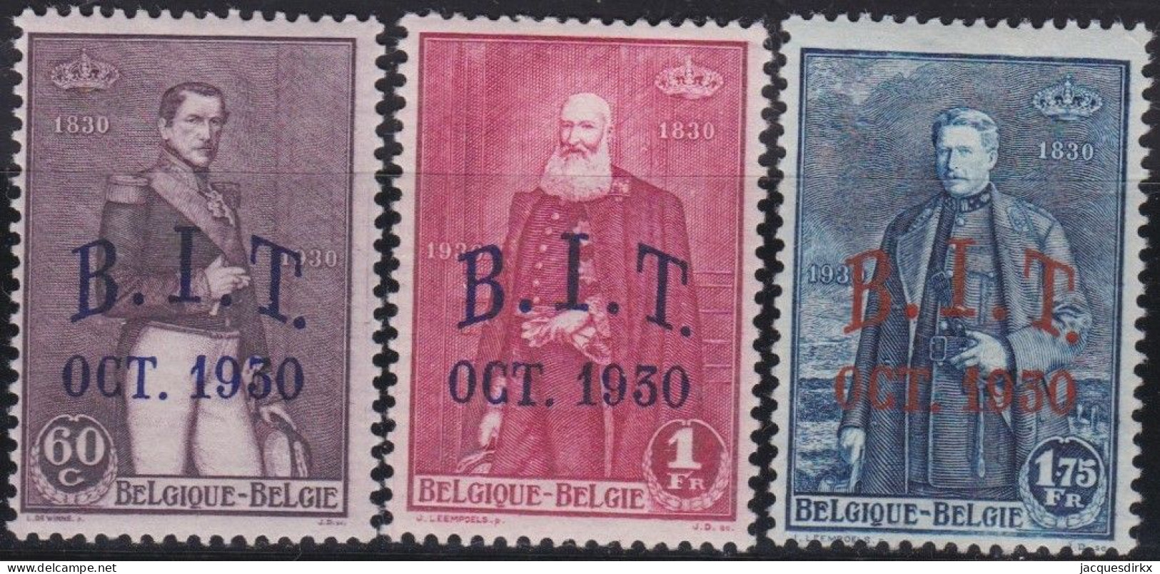 Belgie  .   OBP    .    305/307   .    *      .   Ongebruikt Met Gom    .   /   .    Neuf Avec Gomme - Unused Stamps