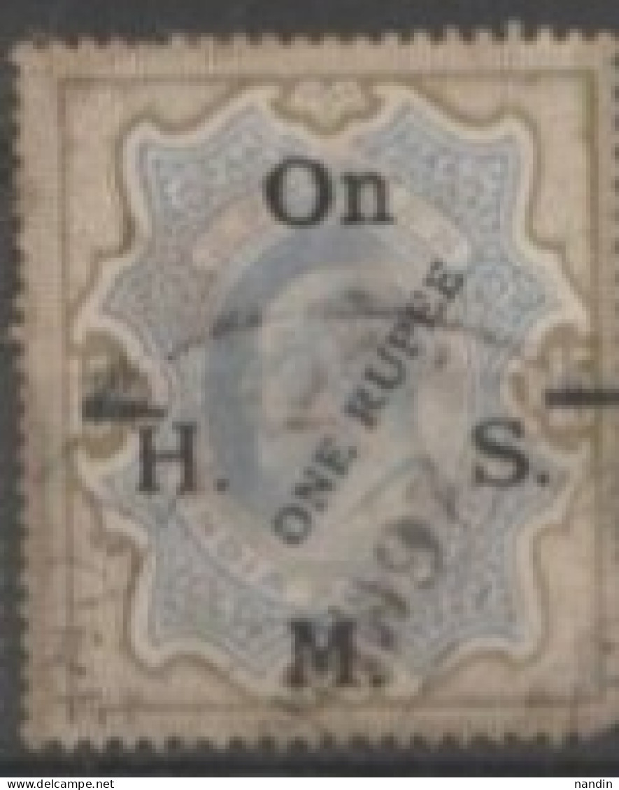 1925 STAMPS OF INDIA KingEdward Vii  1r On 15r SURCHAGED  SG- O99 - Other & Unclassified