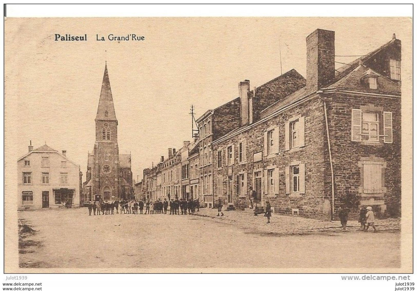 PALISEUL ..-- Grand ' Rue . Nouvelle Eglise . - Paliseul