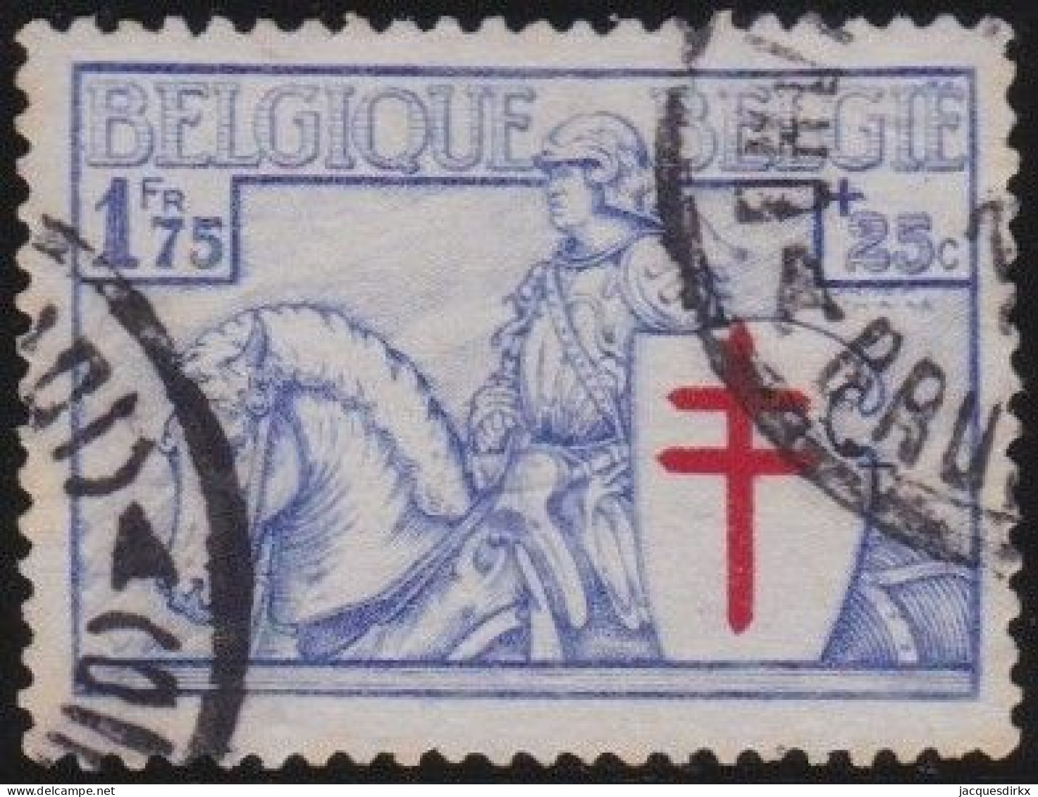 Belgie  .   OBP    .   399     .    O     .   Gestempeld     .   /   .     Oblitéré - Oblitérés