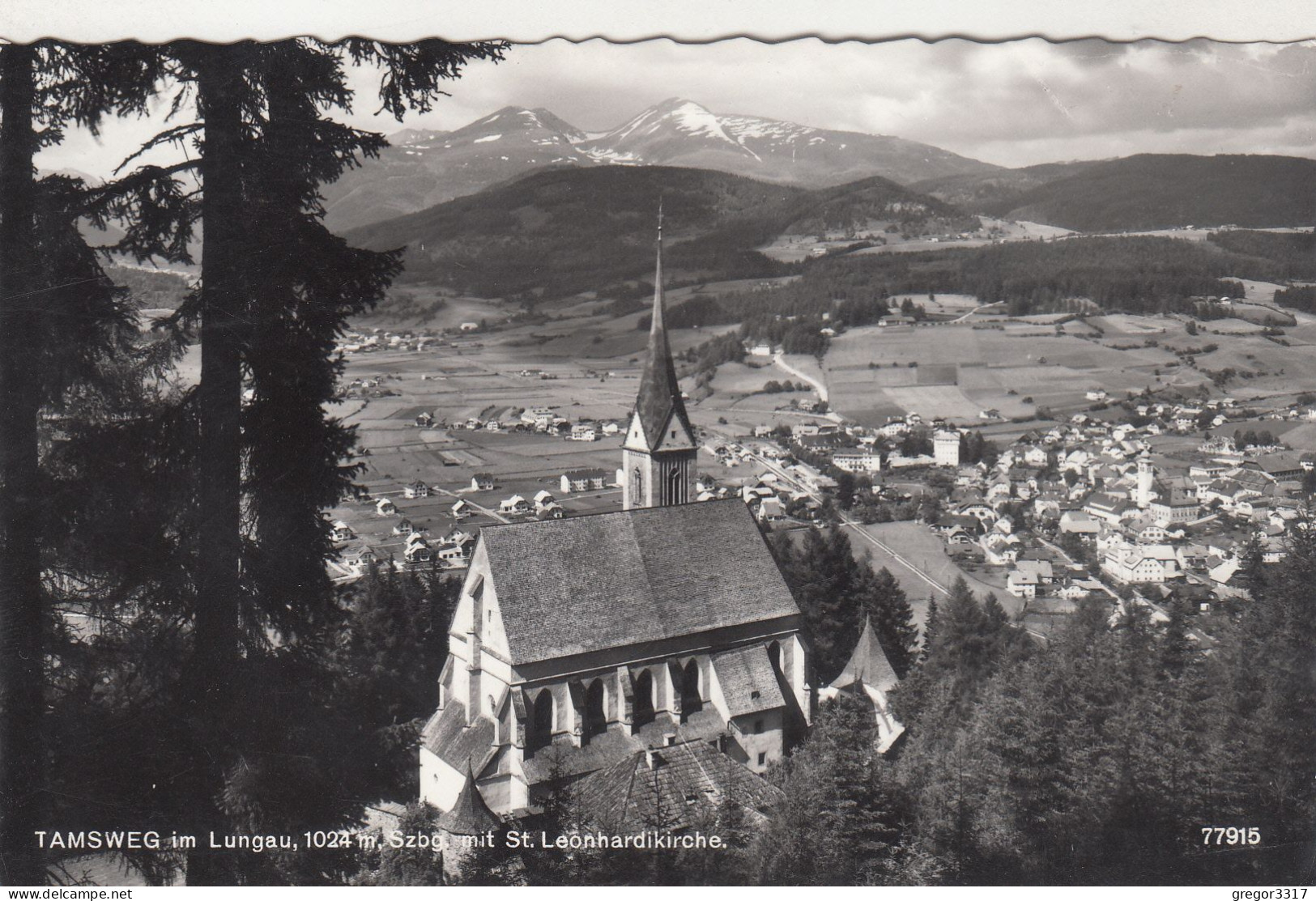 D7212) TAMSWEG Im Lungau - Mit St. Leonhardikirche - Tamsweg