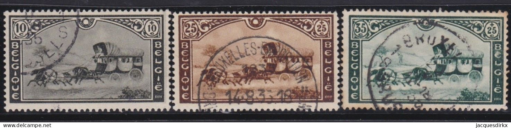 Belgie  .   OBP    .   407/409    .    O     .   Gestempeld     .   /   .     Oblitéré - Used Stamps