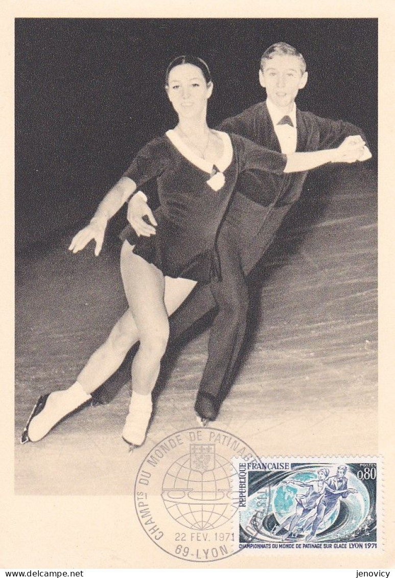 PATINAGE ARTISTIQUE EPREUVE PAR COUPLES VOIR AFFRANCHISSEMENT REF 80764 - Patinage Artistique