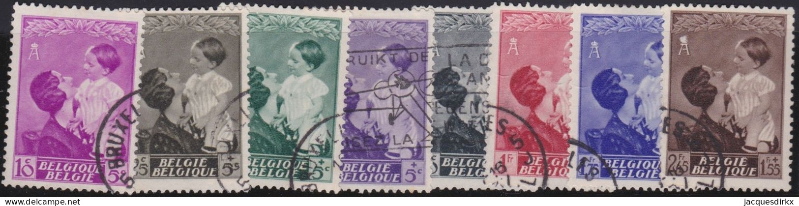 Belgie  .   OBP    .   447/454   .    O    .   Gestempeld     .   /   .     Oblitéré - Used Stamps
