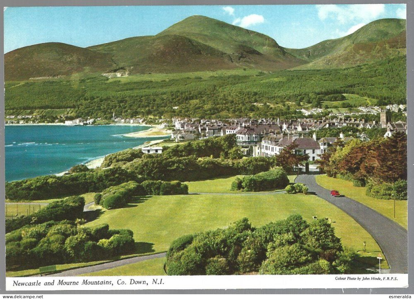 (EU)  PC 2NI/37 J.Hinde -Newcastle And Mourne Mountains, Co. DOWN ,N.I. Unused - Down