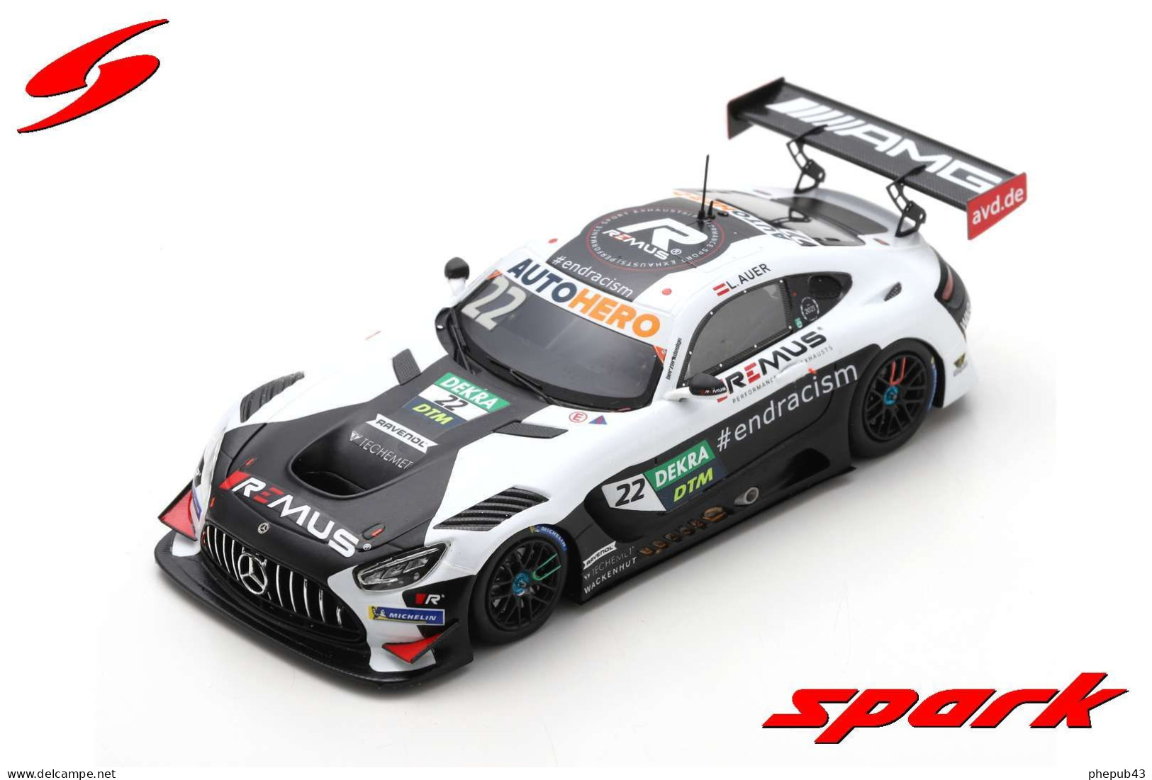 Mercedes-AMG GT3 - Mercedes-AMG Team Winward - DTM 2021 #22 - Lucas Auer - Spark - Spark