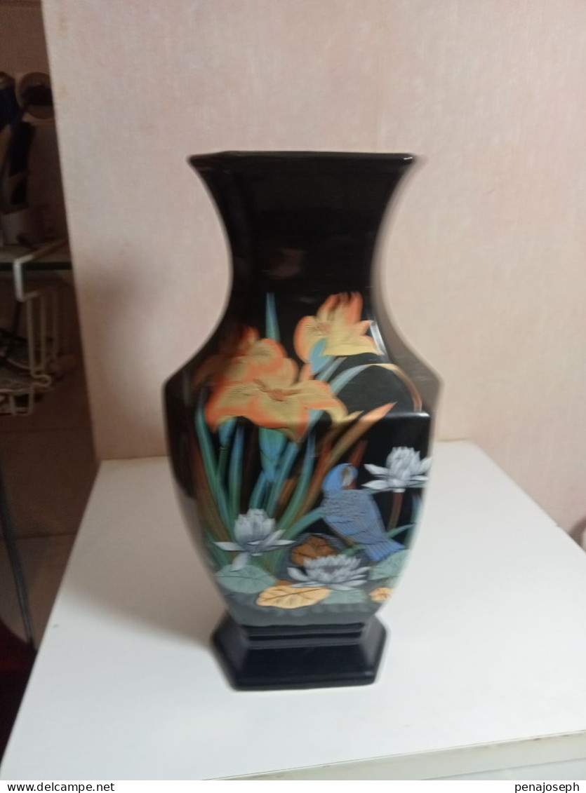 Vase Ancien Hauteur 26 Cm X 14 Cm - Vasen