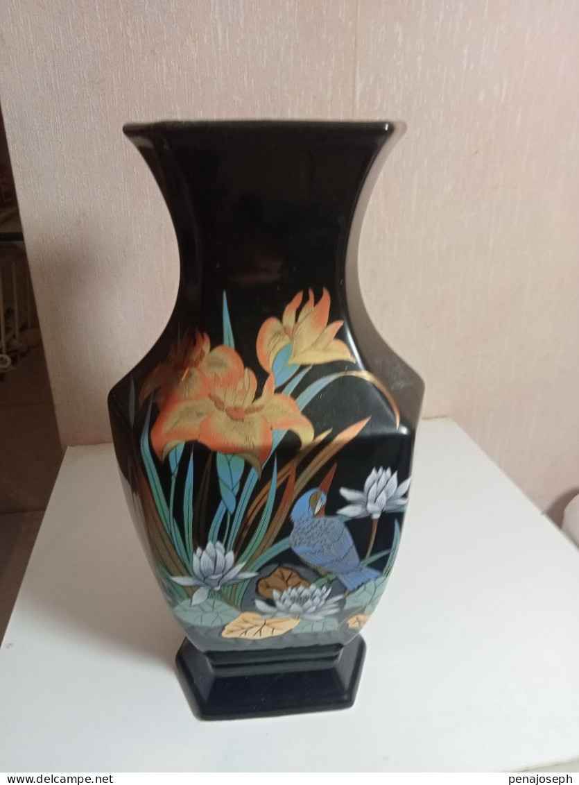 Vase Ancien Hauteur 26 Cm X 14 Cm - Vases