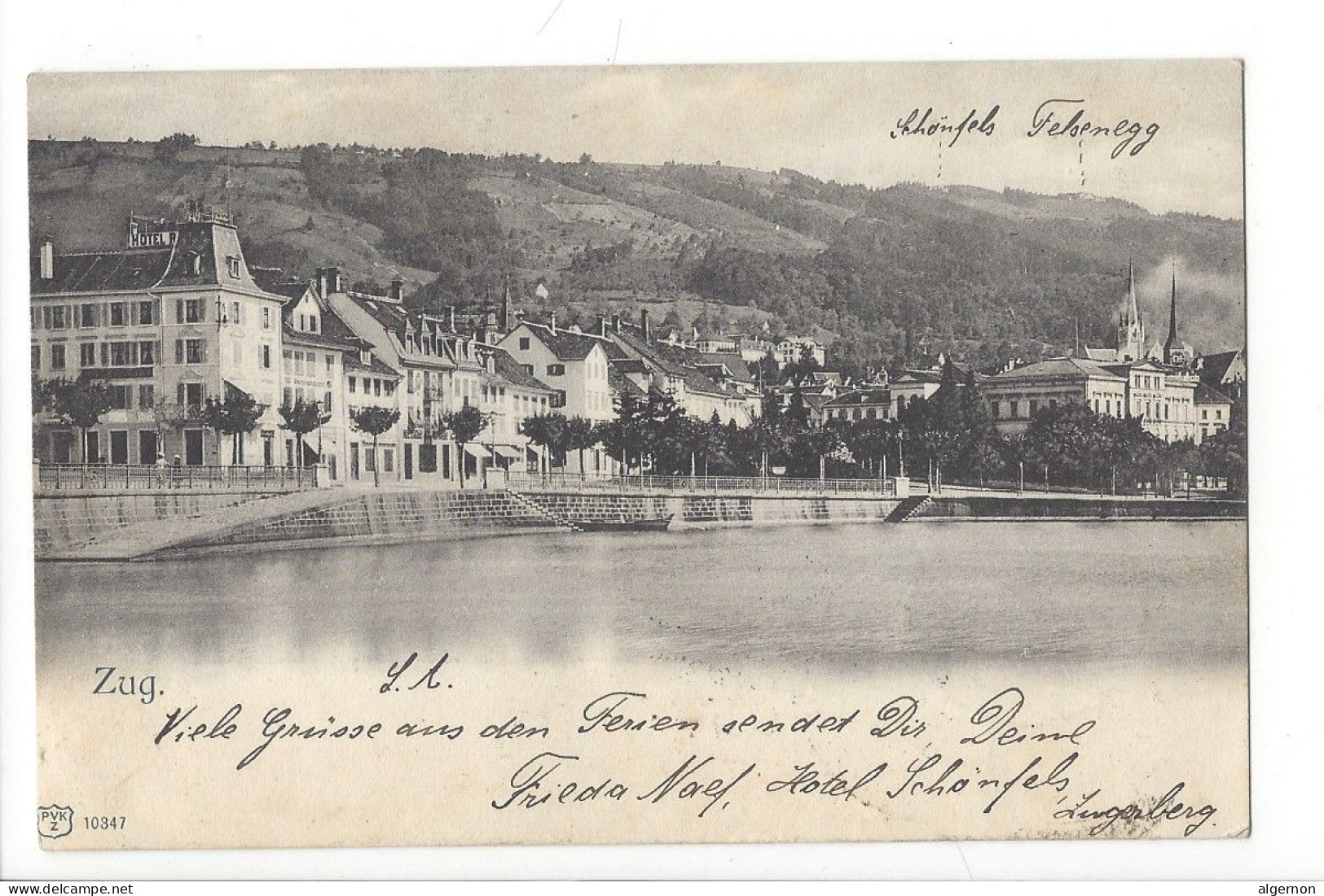 31721 - Zug Circulée 1903 - Zug