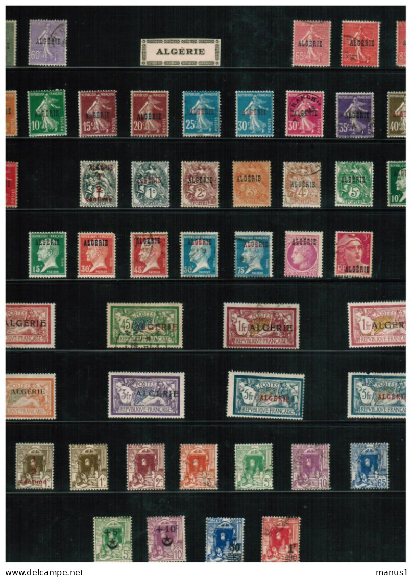 Collection Colonies Françaises Dans Un Album - Cote 4386€ - Collections