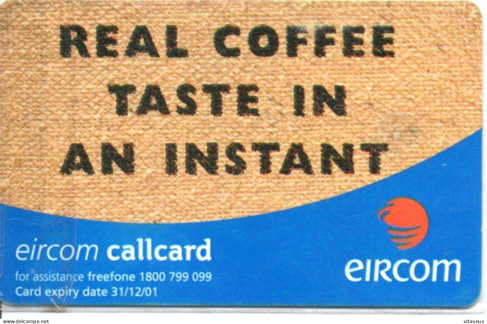 Café Coffee Kenco Télécarte Irlande Phonecard Telefonkarte (G 978) - Irlande