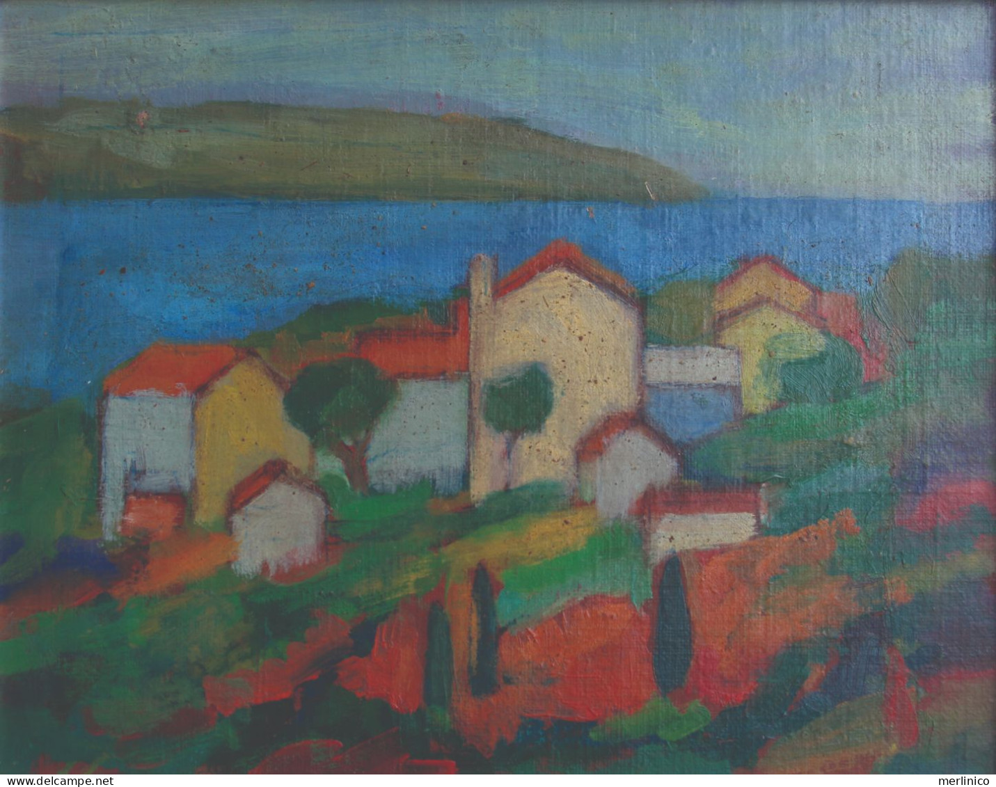 Vilim Svecnjak - Island Brac - Motive From Bol - Oils