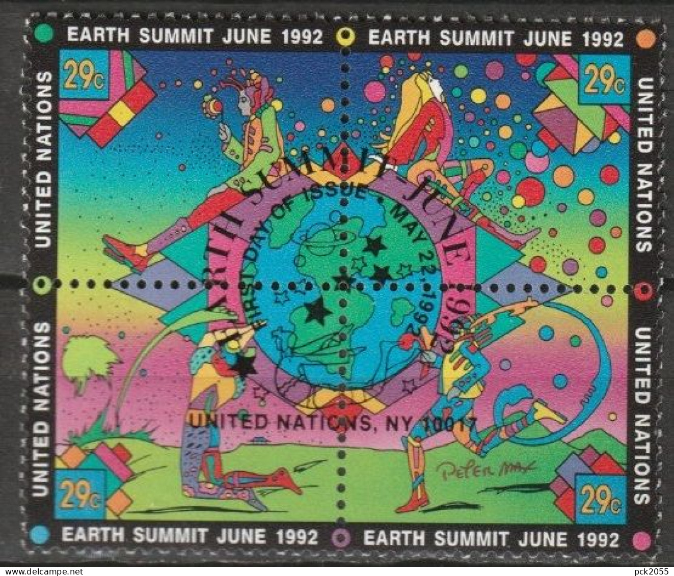 UNO New York 1992 MiNr.629 - 632 O Gestempelt Konferenz über Umwelt Und Entwicklung UNCED ( 6671)Versand 1,00€-1,20€ - Used Stamps
