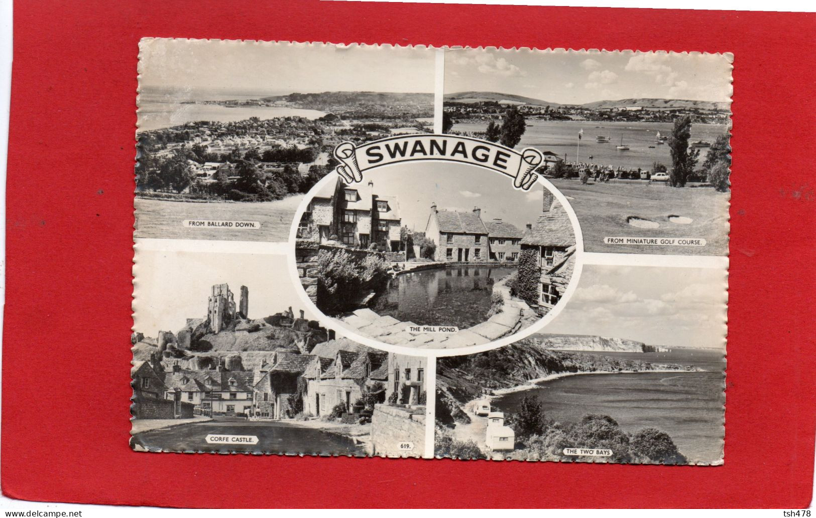 ANGLETERRE----SWANAGE---Multi-vues---voir 2 Scans - Swanage