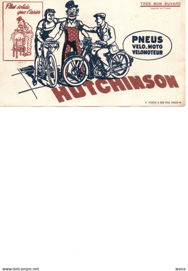 Buvard Hutchinson - Motos & Bicicletas