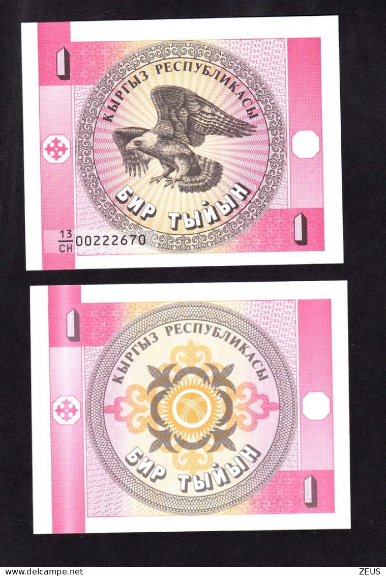 KIRGHIZISTAN 1 TYIYN 1993 PIK 1 FDS - Kirguistán