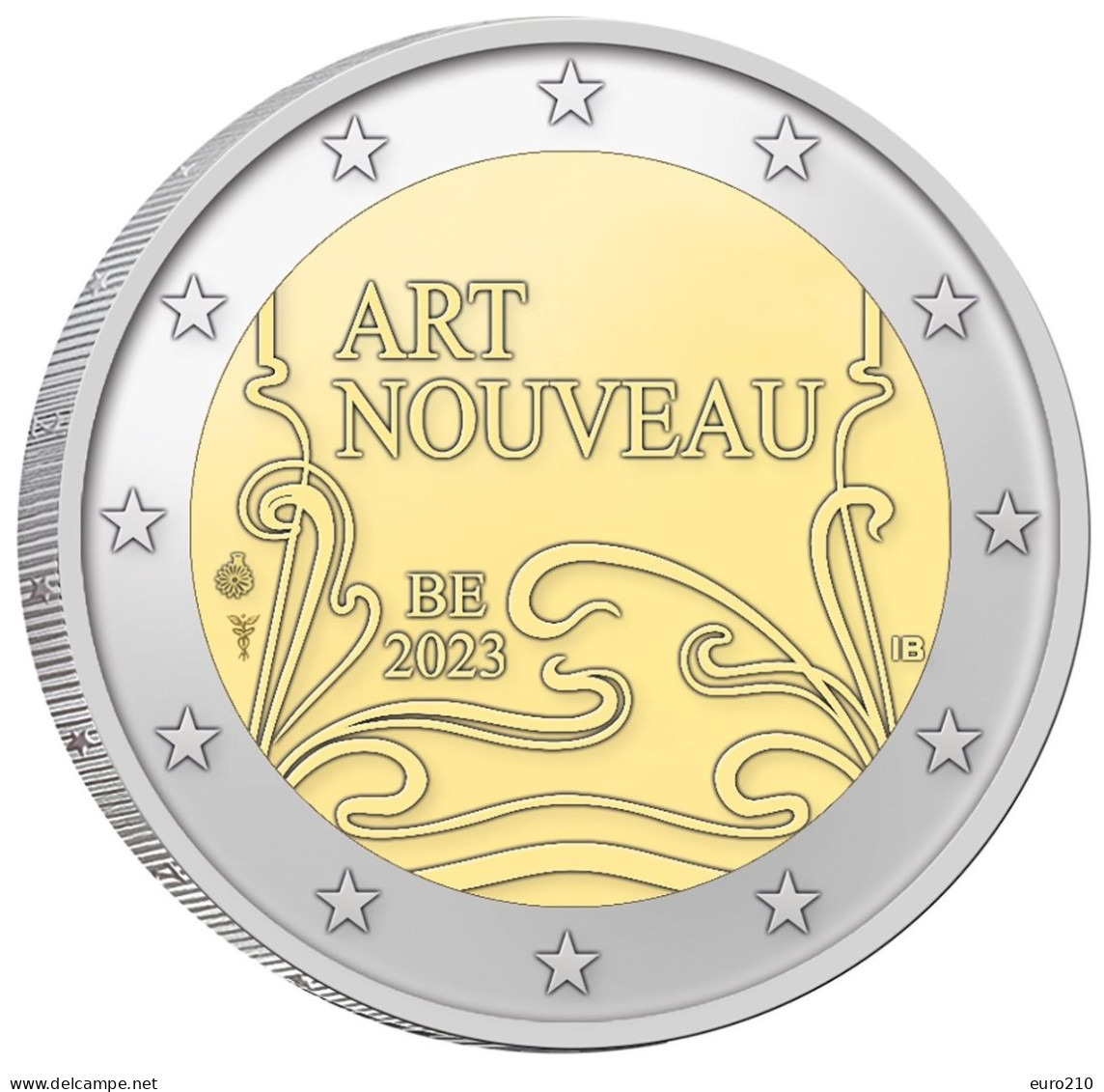 Belgique / Belgien / Belgium - 2 Euro 2023 - The ‘year Of Art Nouveau’ - Sonstige & Ohne Zuordnung