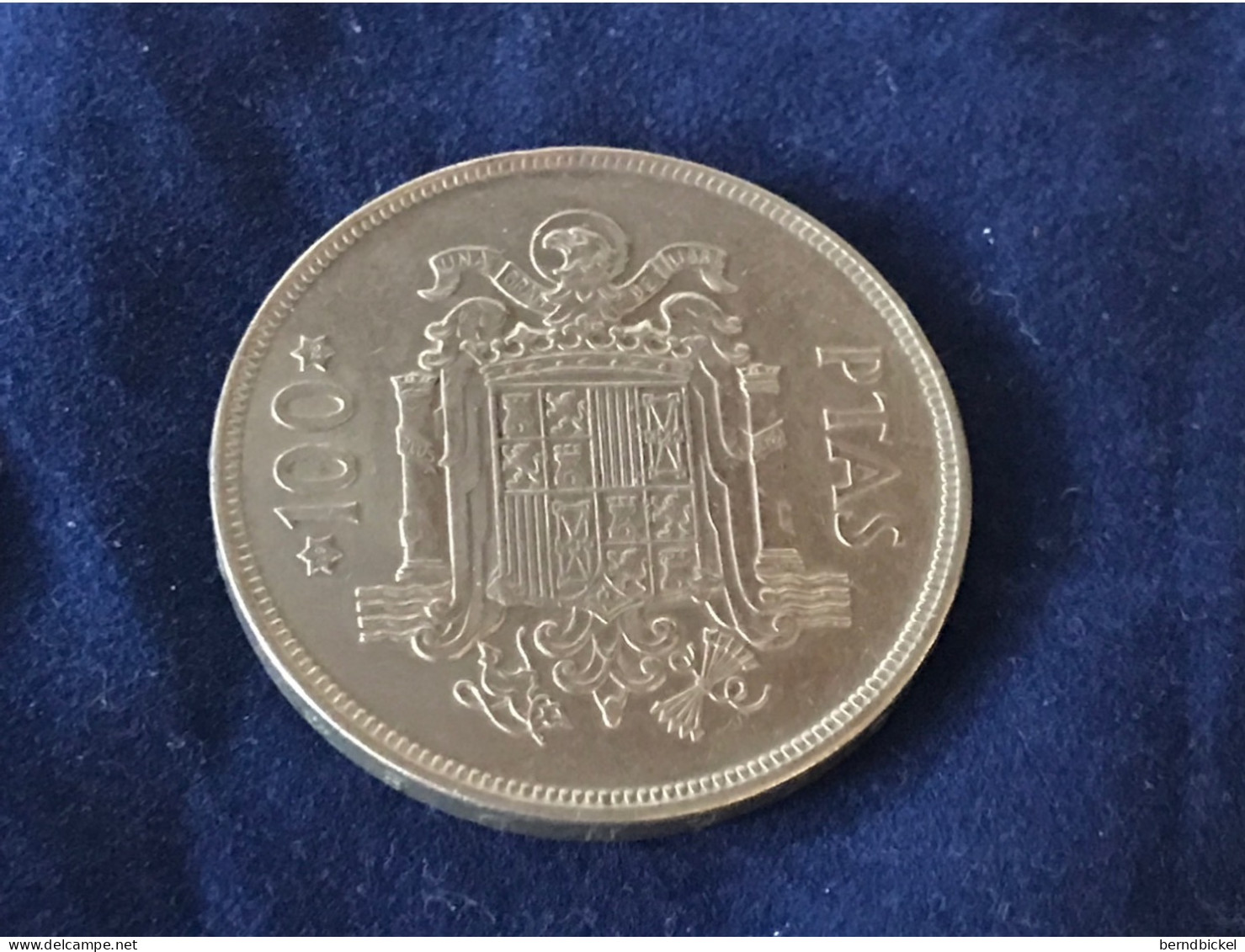 Münze Münzen Umlaufmünze Spanien 100 Pesetas 197 - 100 Peseta