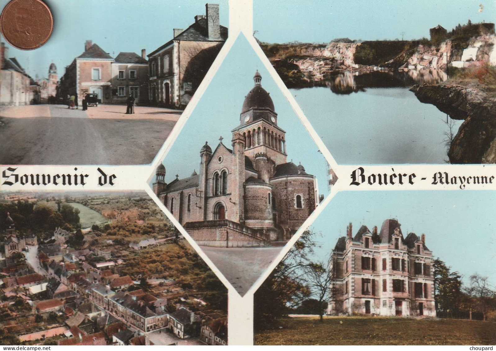 53 - Carte Postale Semi Moderne De  Souvenir De Bouère    Muti Vues - Autres & Non Classés