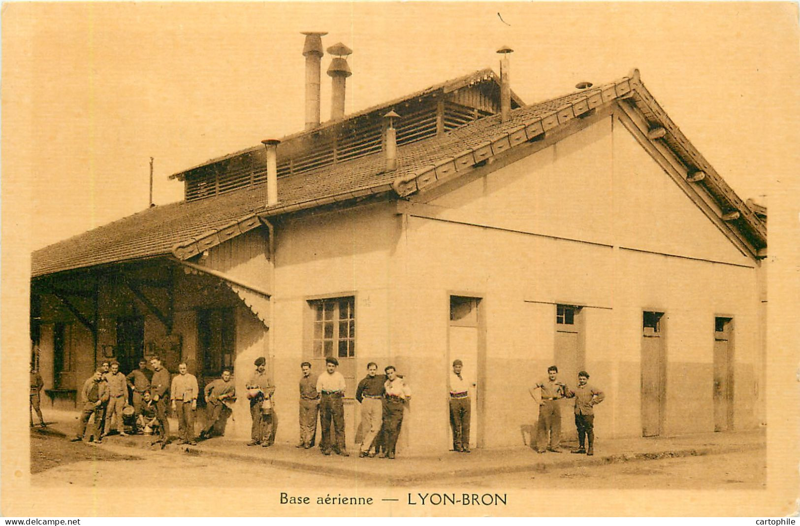 69 - LYON BRON - Base Aerienne Vers 1940 - Bron