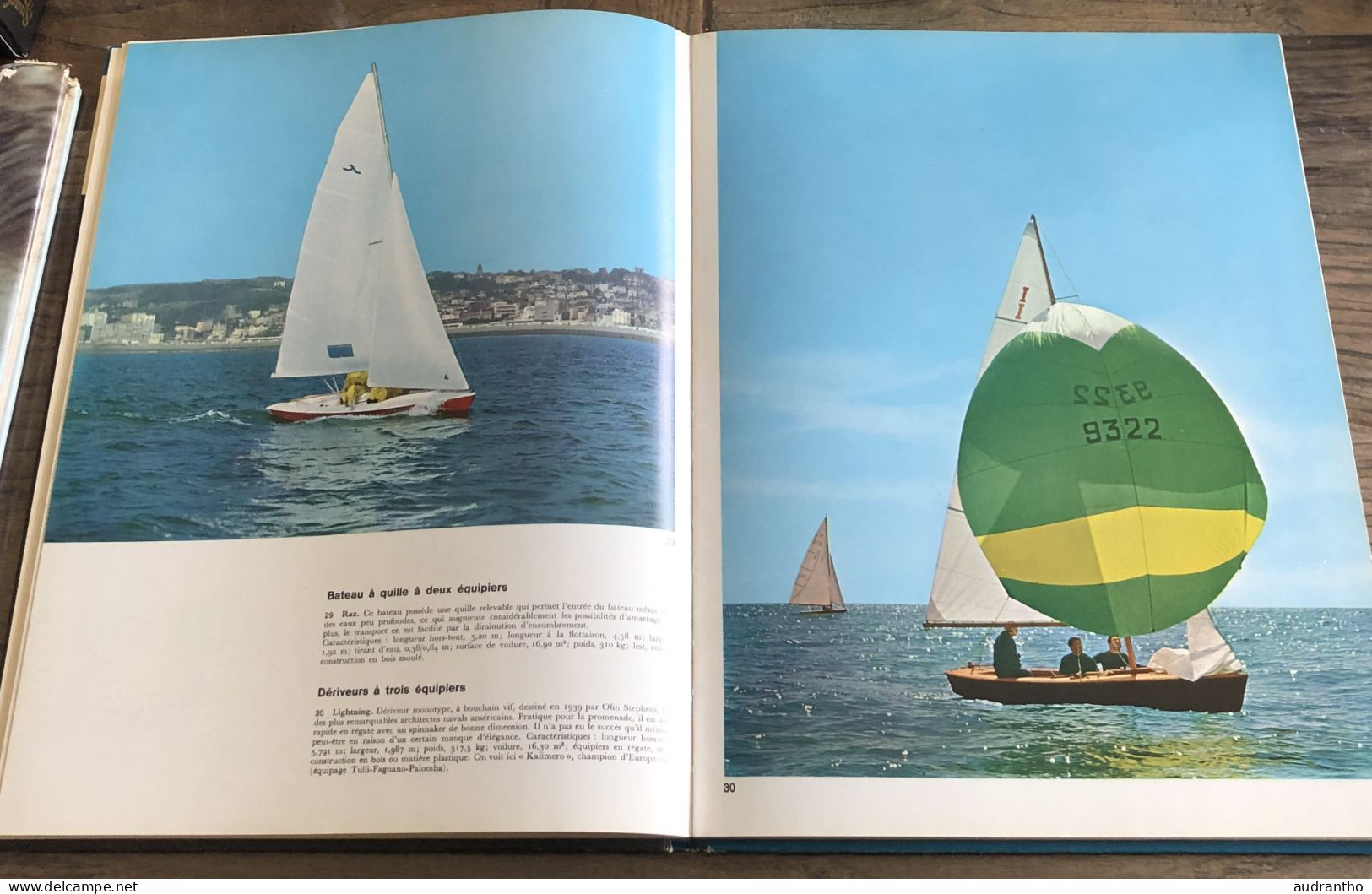 BATEAUX A VOILE ET REGATES Documentaires En Couleurs 1969 N° 7 1ère édition Catamaran Dériveur Croisière Noeuds Course - Bateau