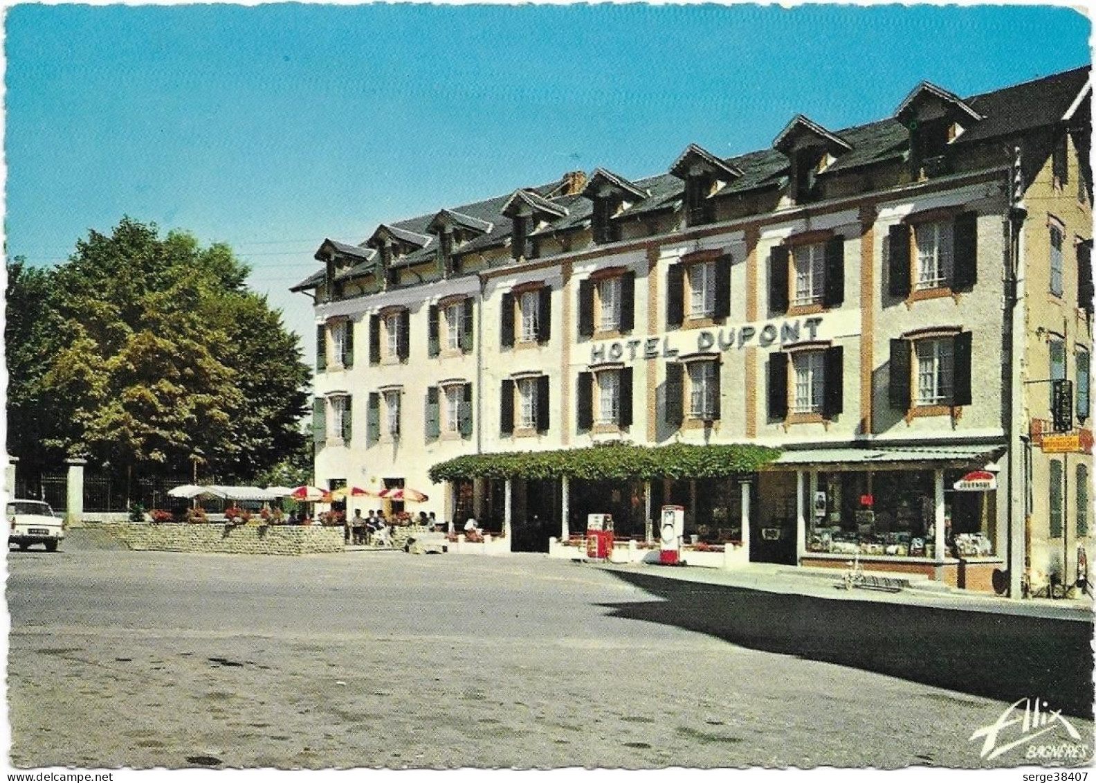 Castelnau Magnoac - 1965 - Hôtel Dupont - Pompes à Essence # 10-21/20 - Castelnau Magnoac
