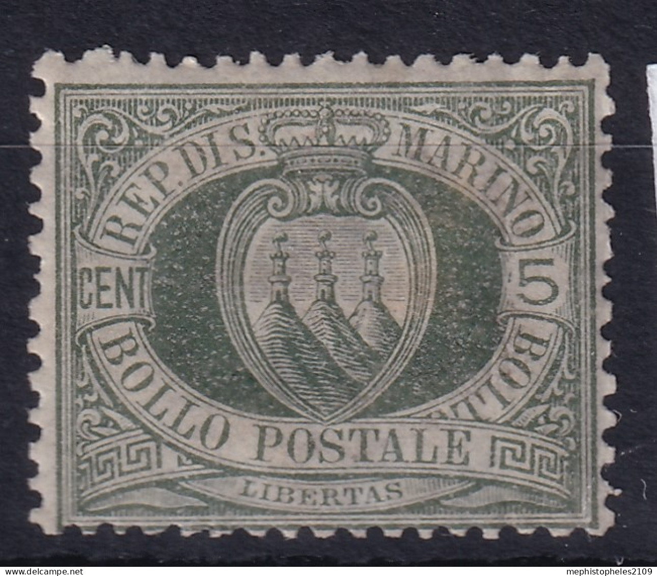 SAN MARINO 1892 - MLH - Sc# 5 - Nuevos