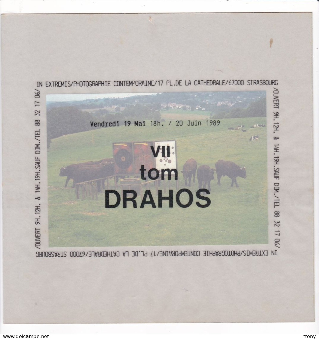 13  photographies  contemporaines exposition 1989 & 1990 Strasbourg : Ian Paterson -Rasi - Coplans- Batho - Dheurle ect