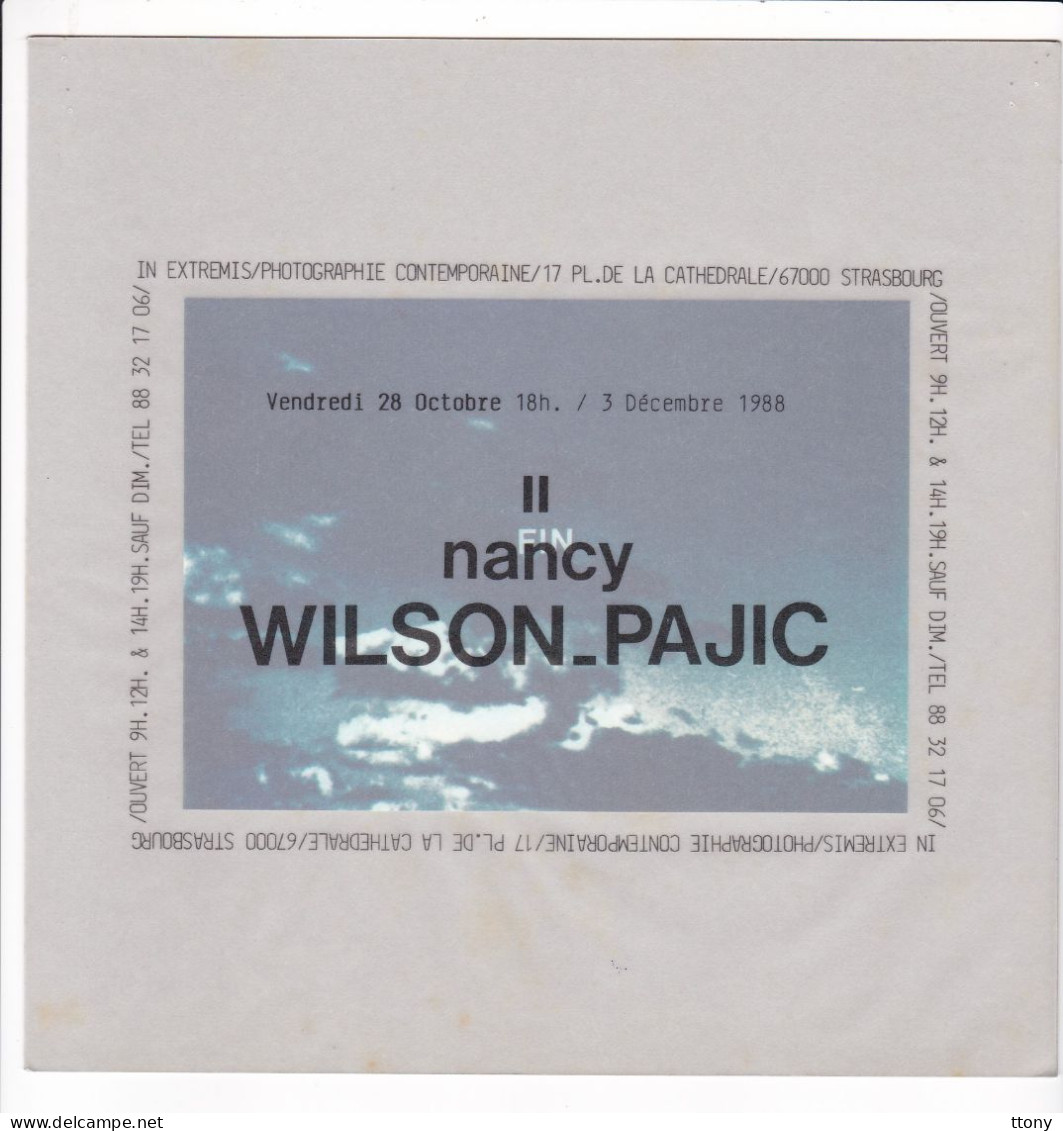 13  photographies  contemporaines exposition 1989 & 1990 Strasbourg : Ian Paterson -Rasi - Coplans- Batho - Dheurle ect