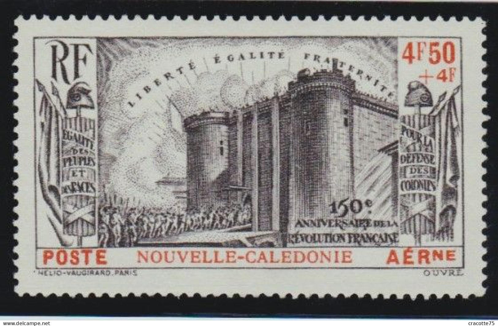 NOUVELLE-CALEDONIE - N°PA 35*- 150e Anniversaire De La Révolution. - 1939 150e Anniversaire De La Révolution Française