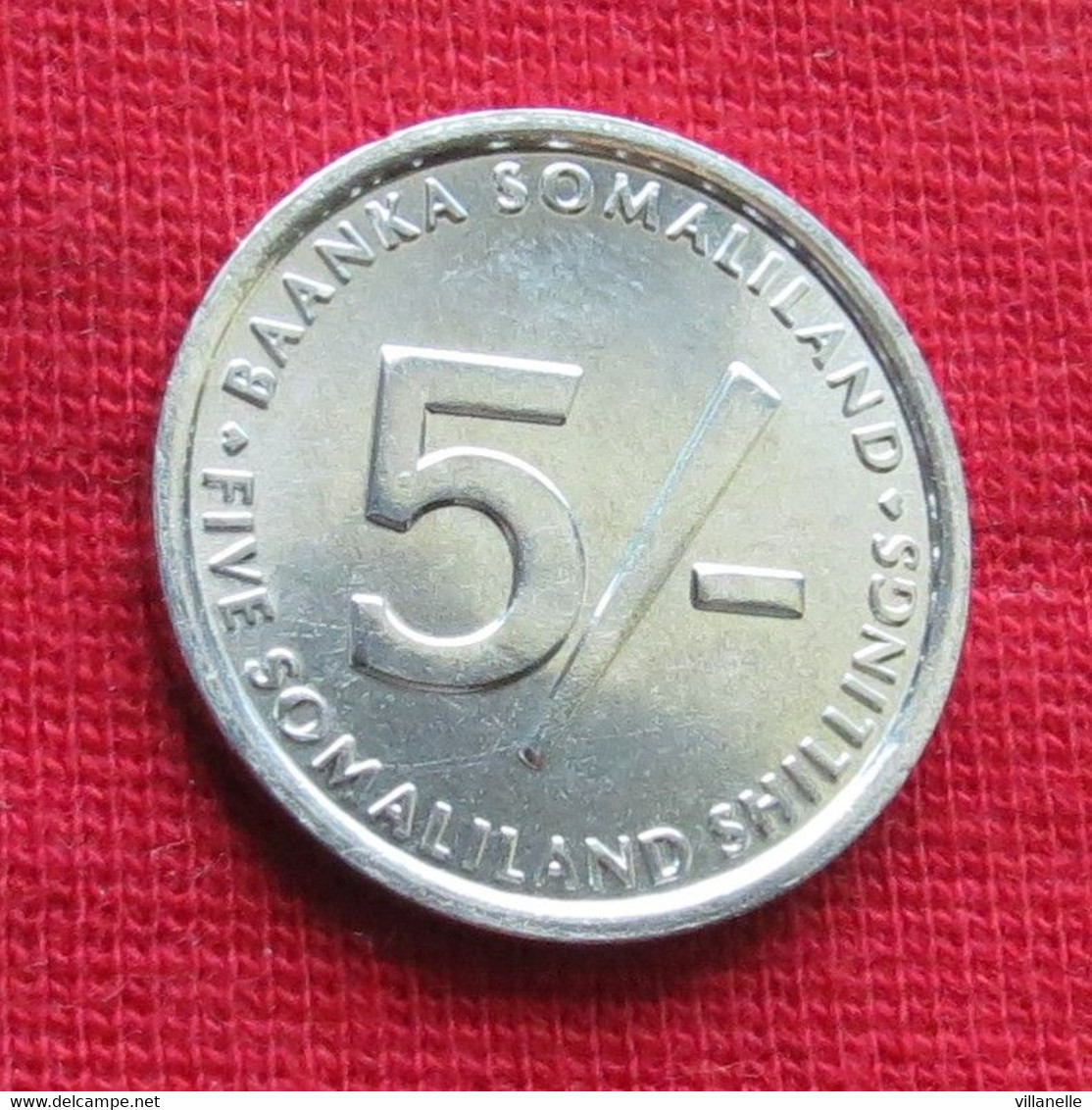 Somaliland 5 Shilling 2002 Rooster Somalilandia UNC ºº - Somalië