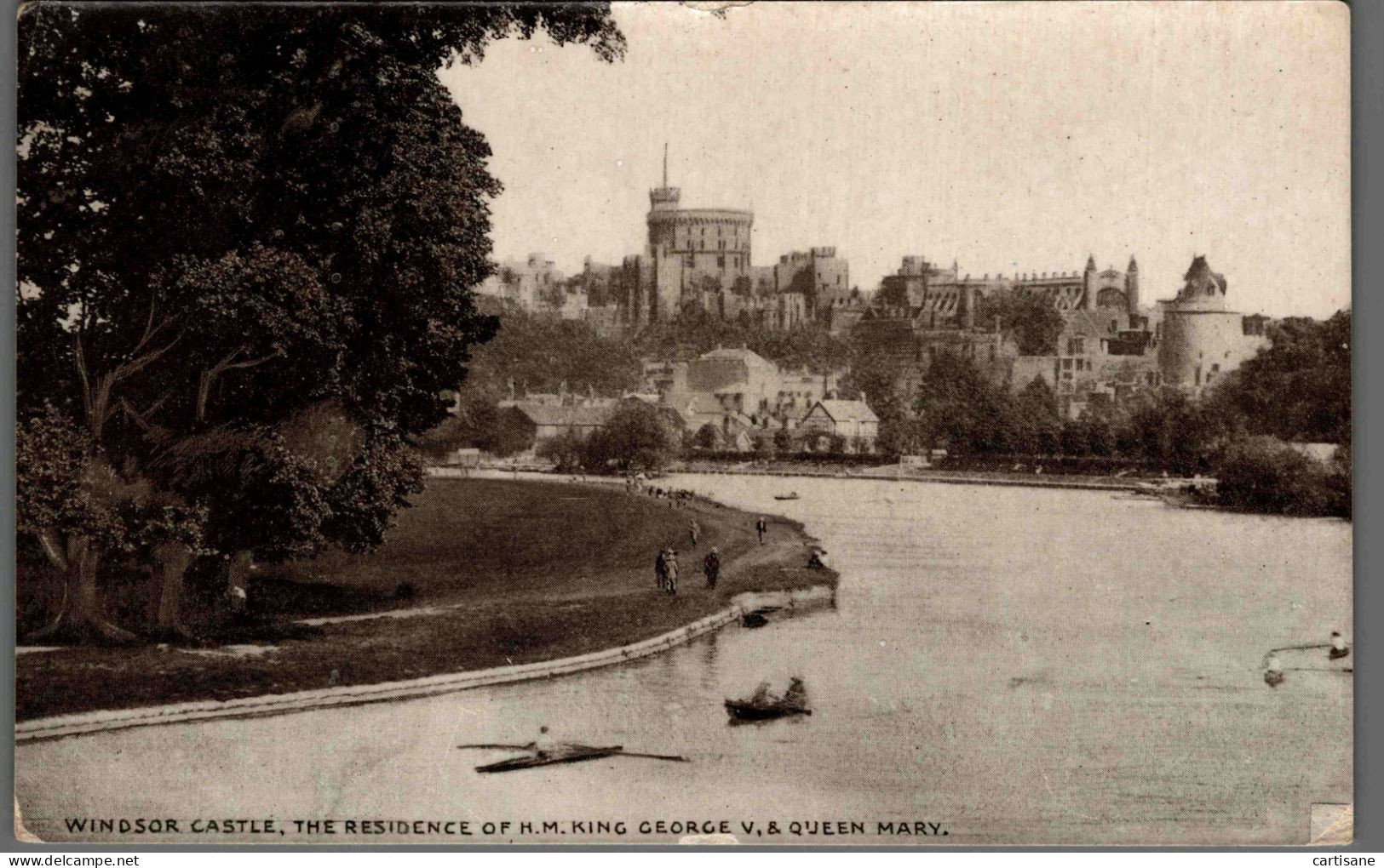 Windsor Castle - Residence Of H.M. King George V - Windsor