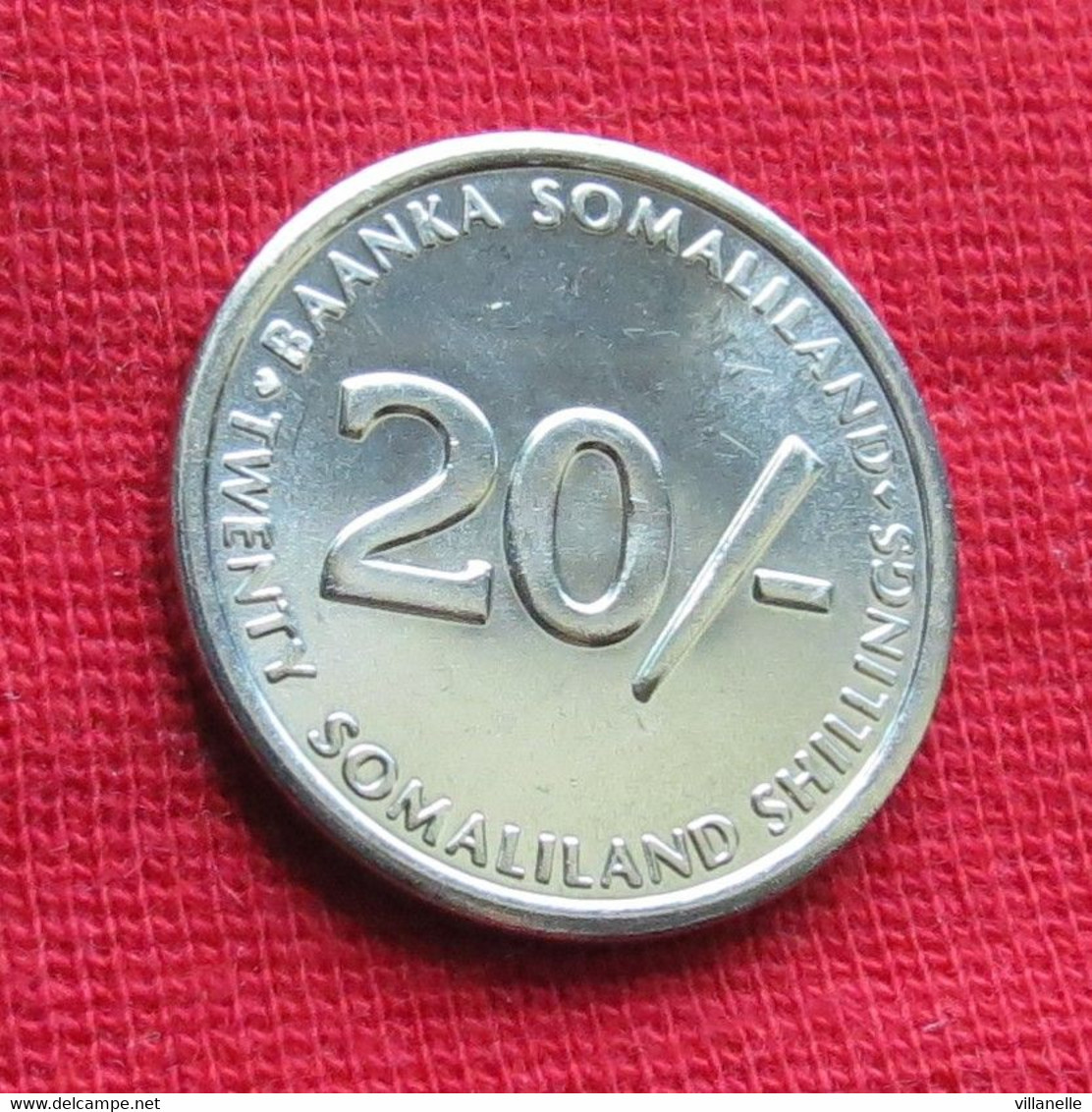 Somaliland 20 Shilling 2002 Dog Somalilandia UNC ºº - Somalie