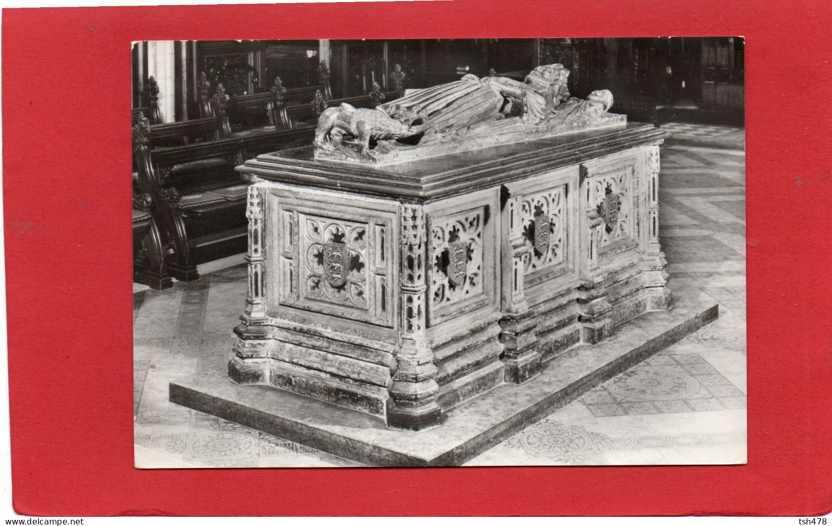 ANGLETERRE----WORCESTER CATHEDRAL---King John's Tomb. Died 1216--voir 2 Scans - Worcester