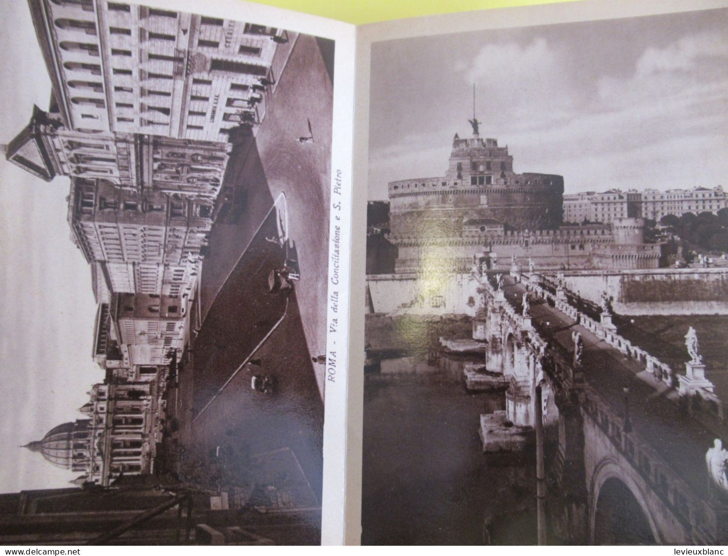 Ricordo di ROMA/Parte I /Livret souvenir de Rome/avec 29 vues photographiques Héliogravures/ Vers1910-1920     PGC543