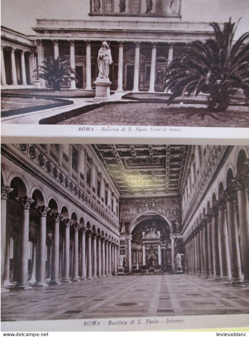 Ricordo di ROMA/Parte I /Livret souvenir de Rome/avec 29 vues photographiques Héliogravures/ Vers1910-1920     PGC543