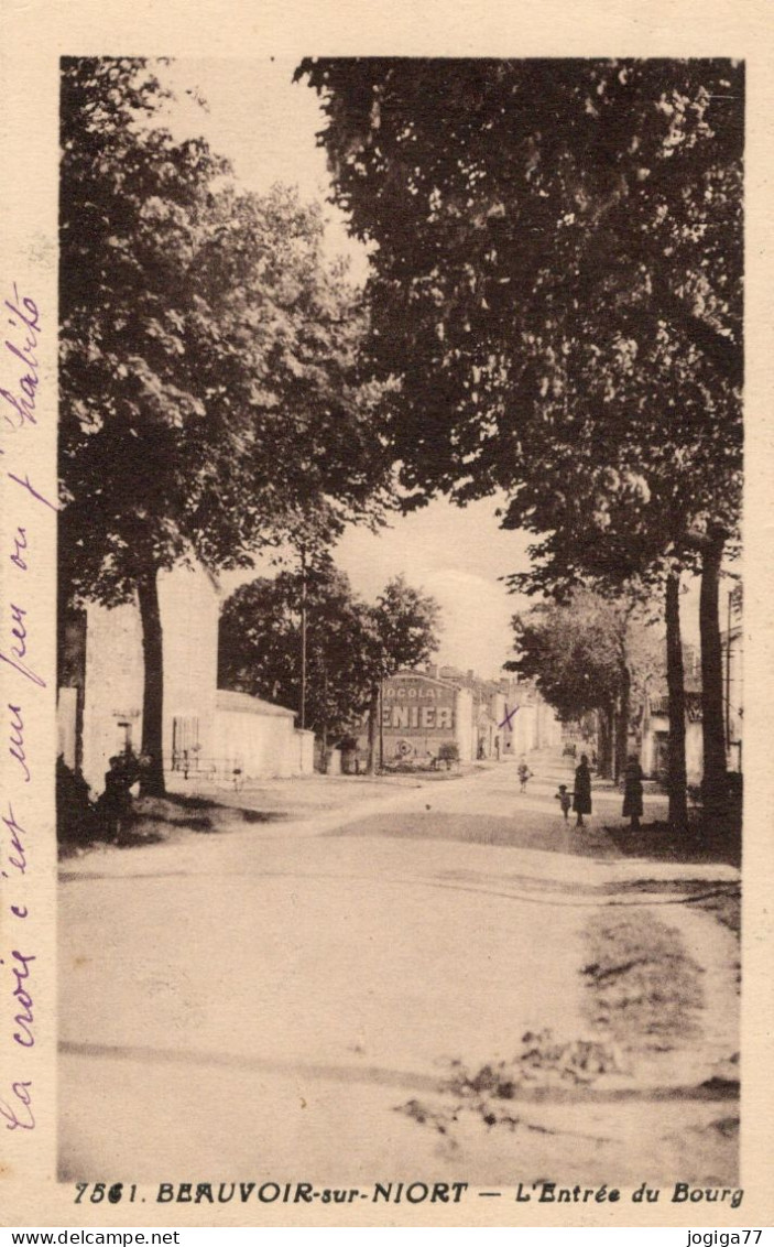 Beauvoir-sur-Niort - L'entrée Du Bourg - Beauvoir Sur Niort