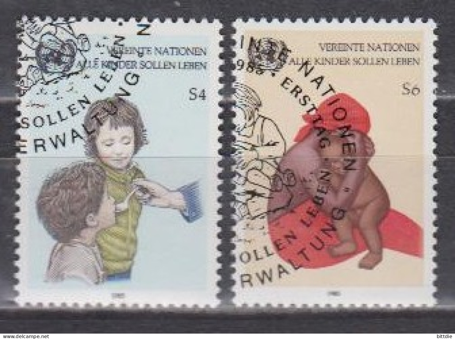 UNO-Wien  53/54 , O  (J 1968) - Used Stamps