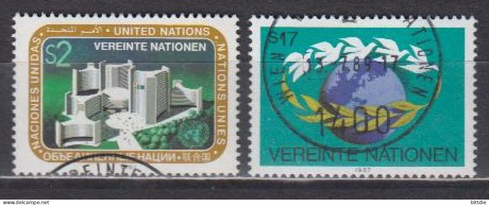 UNO-Wien  73/74 , O  (J 1974) - Used Stamps