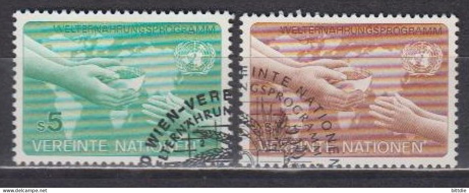 UNO-Wien  32/33 , O  (J 1975) - Used Stamps